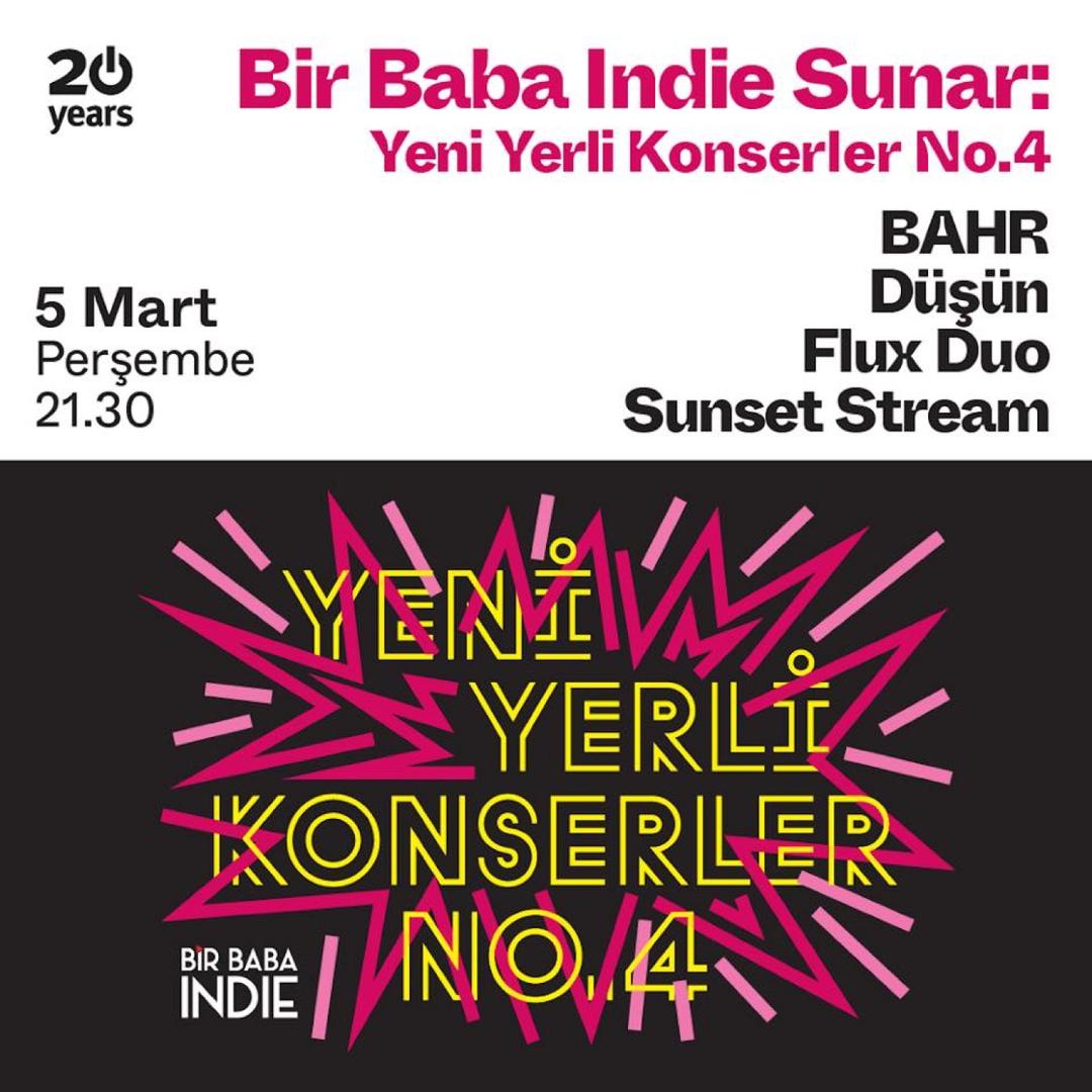 BBI Sunar: Yeni Yerli Konserler No:4